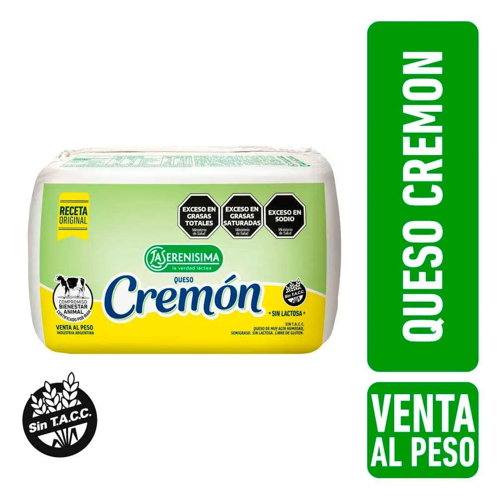 Queso Ls Doble Crema Cremon Paq 1kg