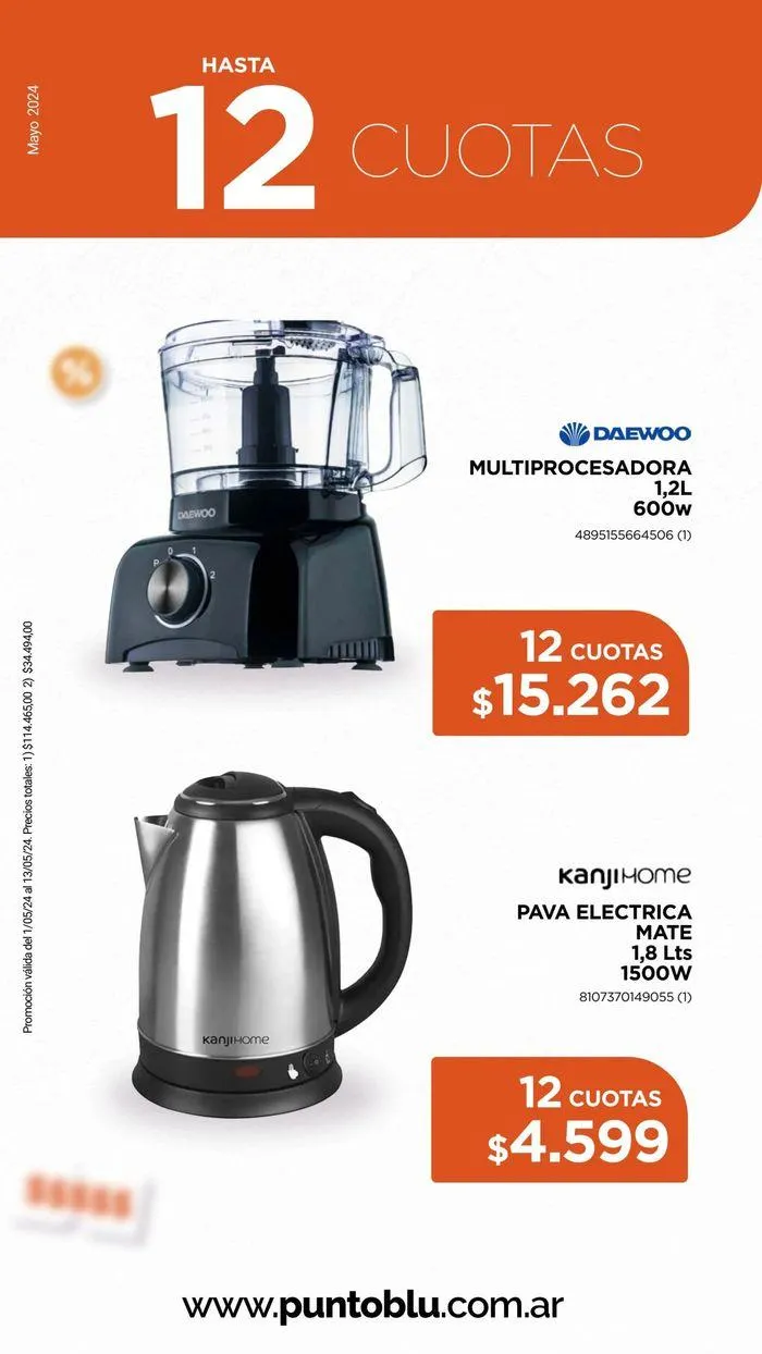 Ofertas de Revista Punto Blu Mayo 24 7 de mayo al 13 de mayo 2024 - Página 3 del catálogo