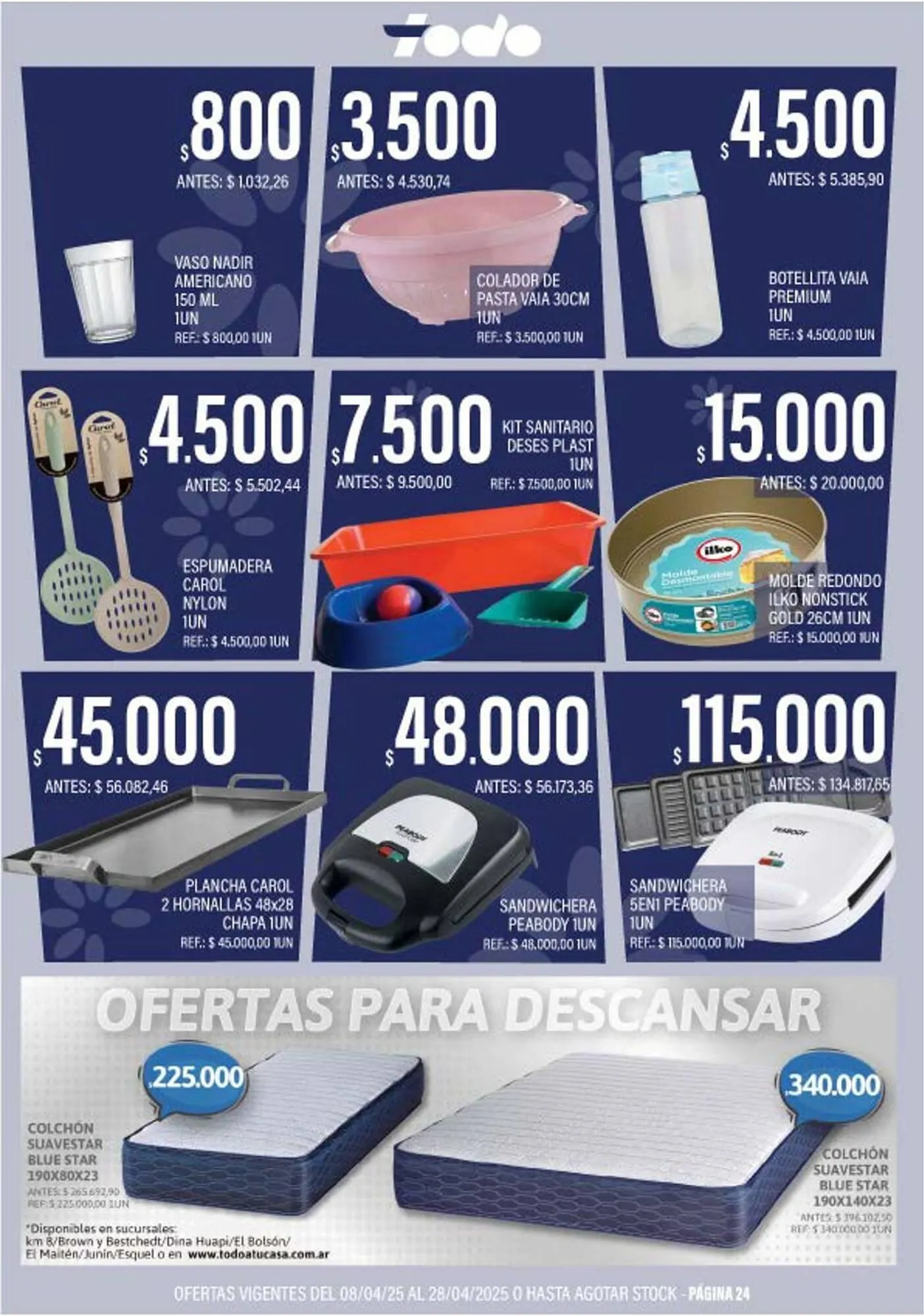 Ofertas de Catálogo Supermercados Todo 9 de abril al 28 de abril 2025 - Página 24 del catálogo