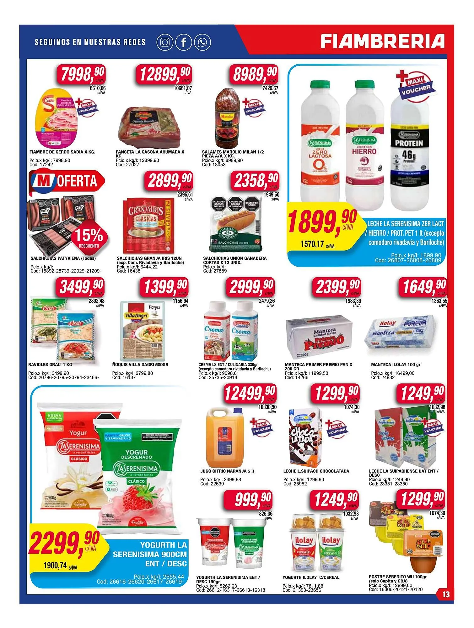 Ofertas de Catálogo Maxiconsumo 11 de agosto al 17 de agosto 2025 - Página 13 del catálogo