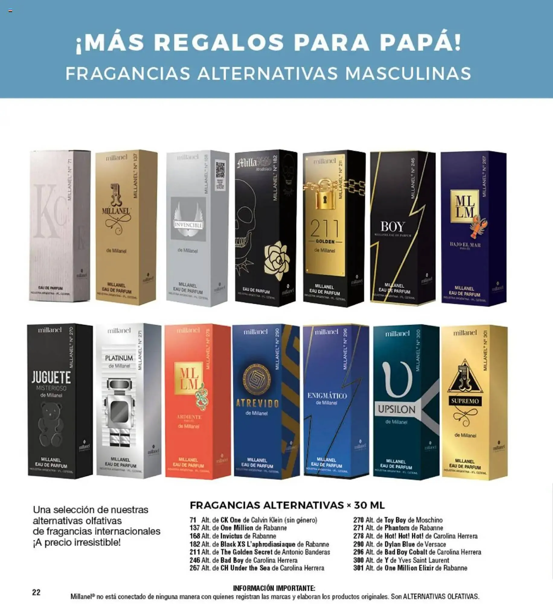 Ofertas de Catálogo Millanel Cosmética 26 de mayo al 23 de junio 2025 - Página 22 del catálogo