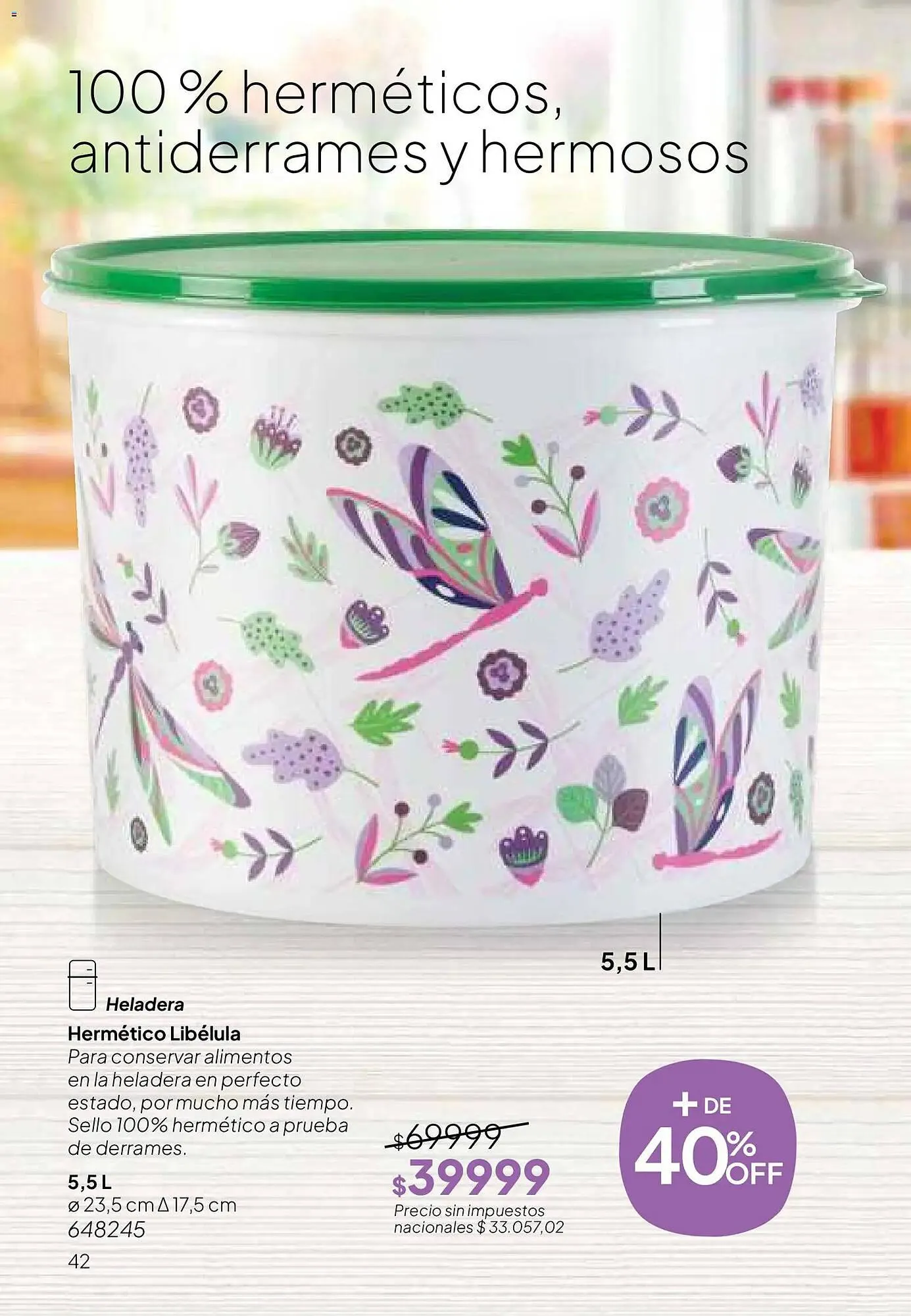 Ofertas de Folleto Tupperware 9 de marzo al 31 de marzo 2026 - Página 43 del catálogo