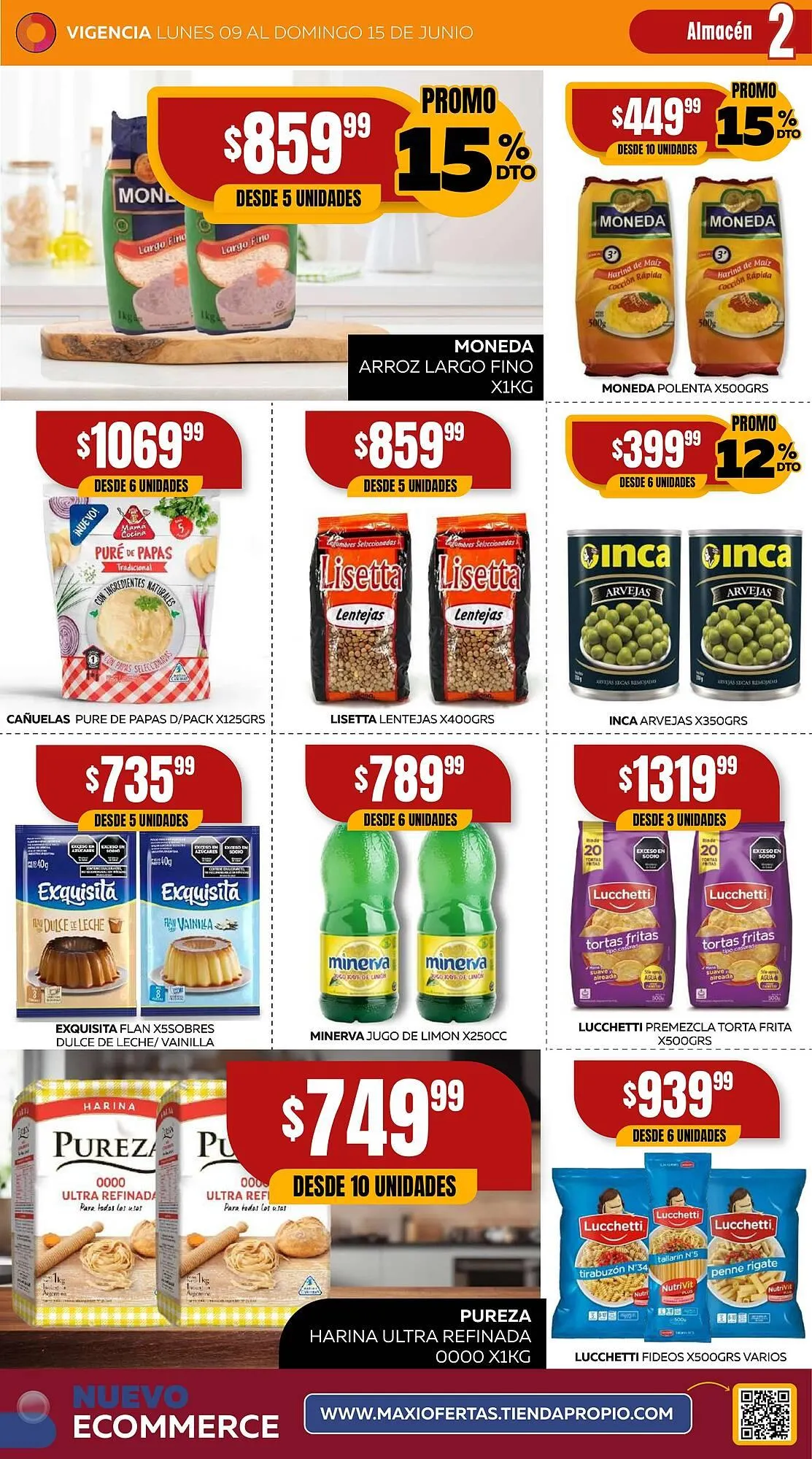 Ofertas de Catálogo Maxi Ofertas 9 de junio al 15 de junio 2025 - Página 2 del catálogo