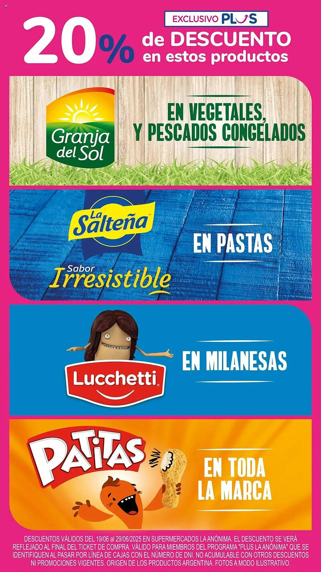 Ofertas de Catálogo La Anonima 19 de junio al 30 de junio 2025 - Página 19 del catálogo