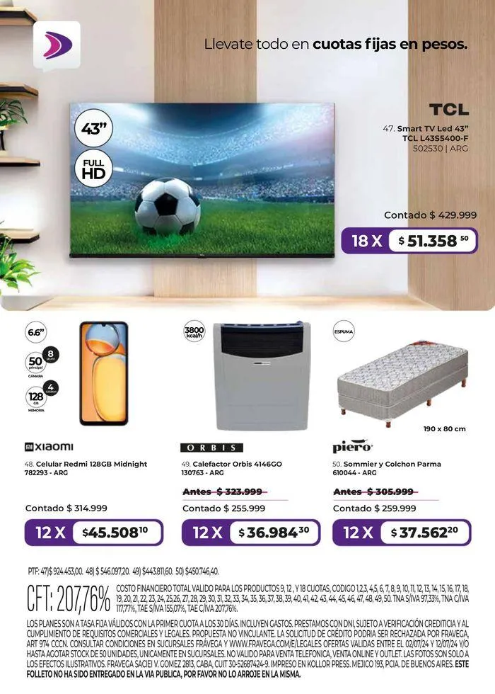 Ofertas de Catálogo Frávega Julio 24 2 de julio al 12 de julio 2024 - Página 8 del catálogo
