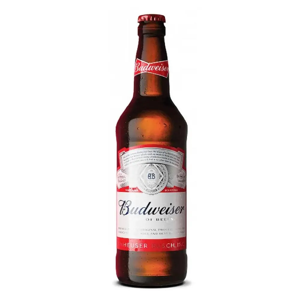 CERVEZA BUDWEISER DESC BOTELLA X 710 c.c.
