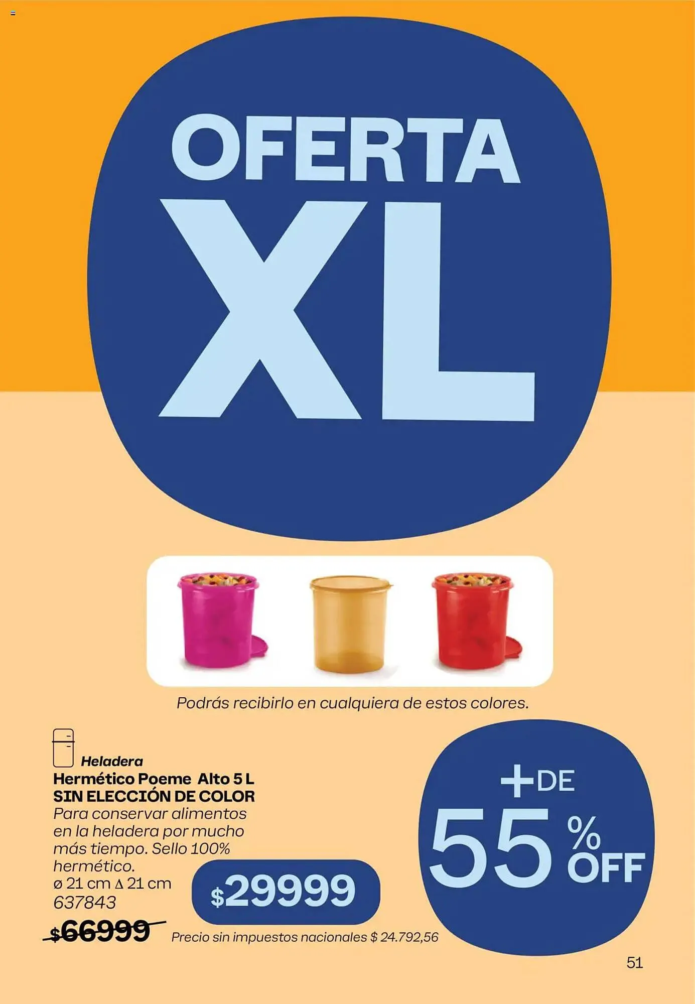Ofertas de Folleto Tupperware 21 de septiembre al 5 de octubre 2025 - Página 52 del catálogo
