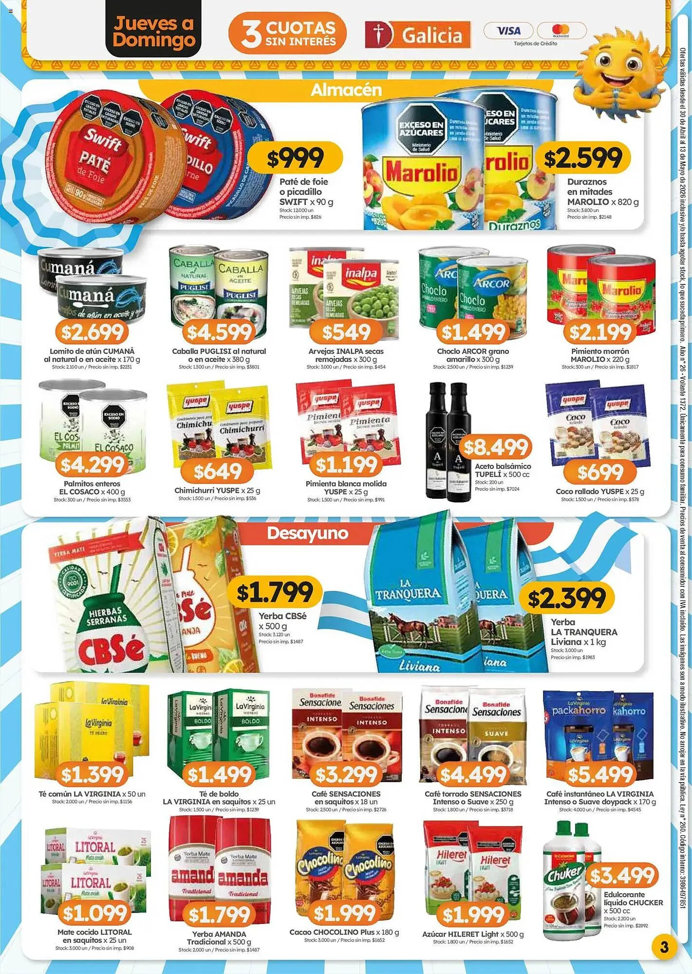 Ofertas de Folleto Cordiez 29 de abril al 14 de mayo 2026 - Página 3 del catálogo