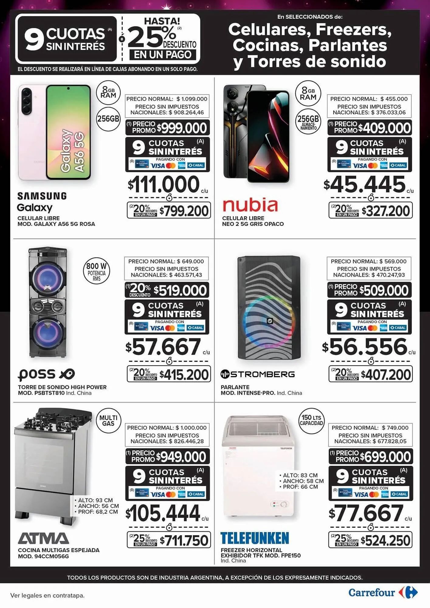 Ofertas de Catálogo Carrefour 18 de septiembre al 25 de septiembre 2025 - Página 3 del catálogo