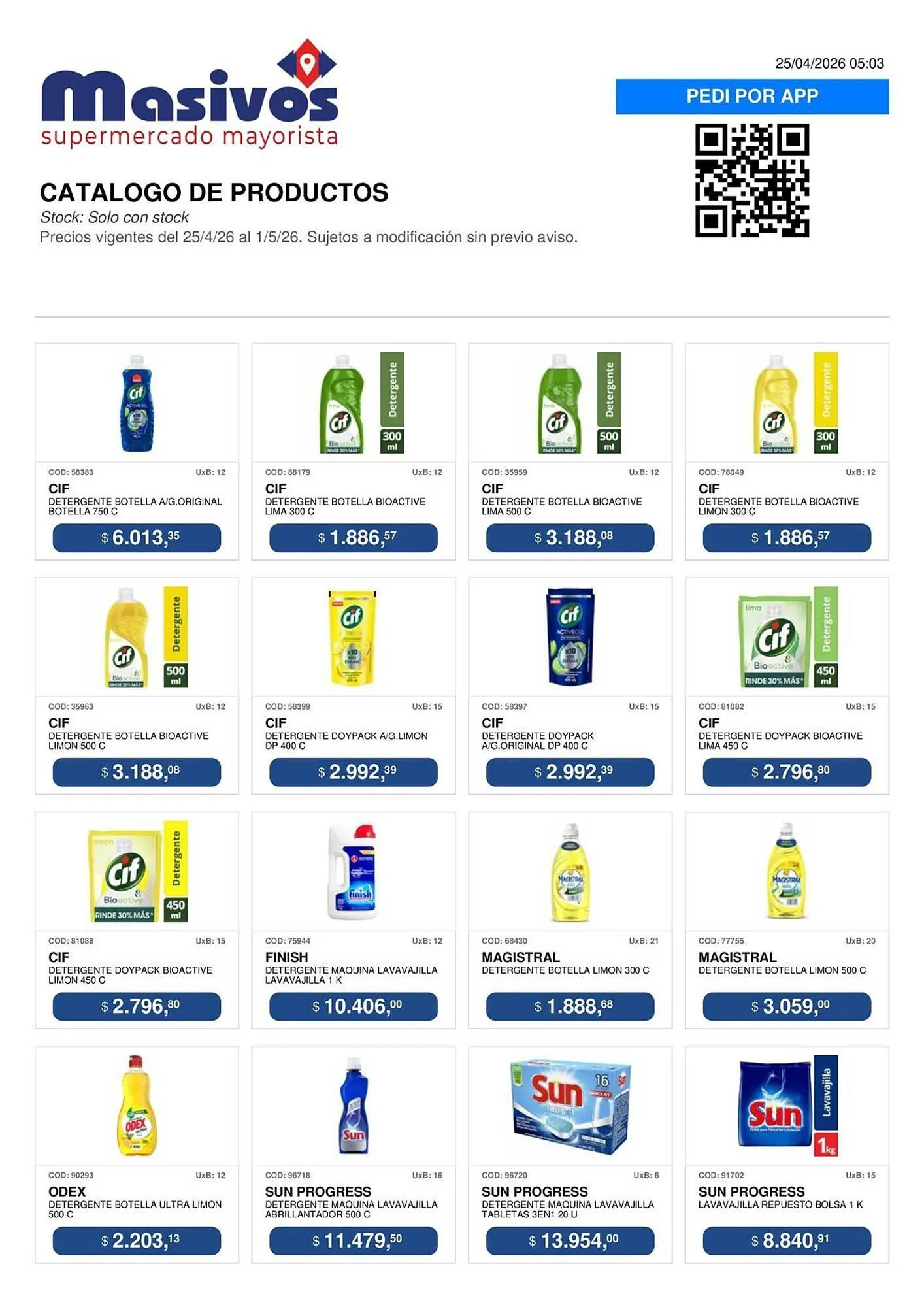 Ofertas de Catálogo Masivos 25 de abril al 1 de mayo 2026 - Página 84 del catálogo