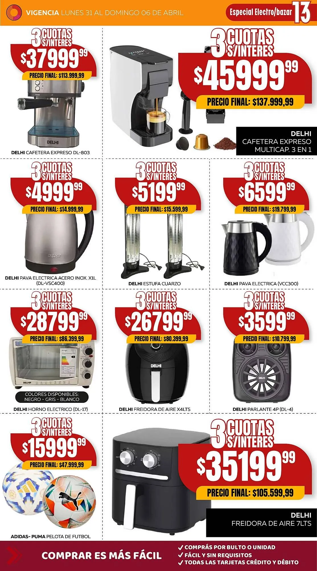 Ofertas de Catálogo Maxi Ofertas 31 de marzo al 6 de abril 2025 - Página 13 del catálogo