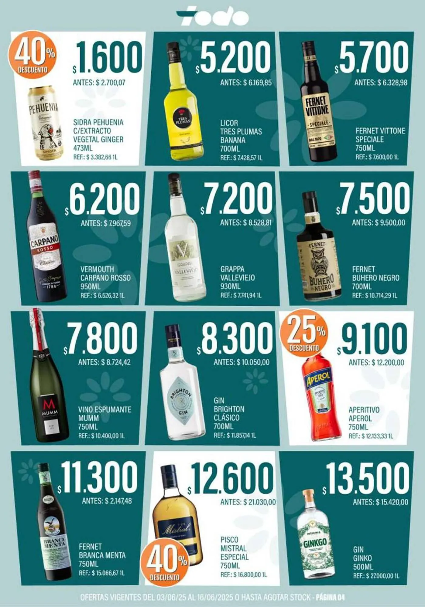 Ofertas de Catálogo Supermercados Todo 4 de junio al 16 de junio 2025 - Página 4 del catálogo