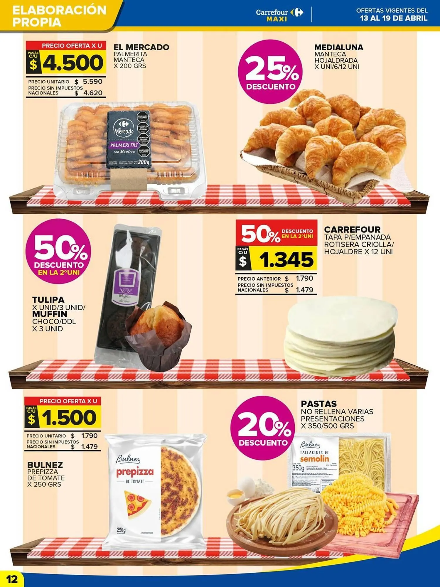 Ofertas de Folleto Carrefour Maxi 13 de abril al 20 de abril 2026 - Página 12 del catálogo