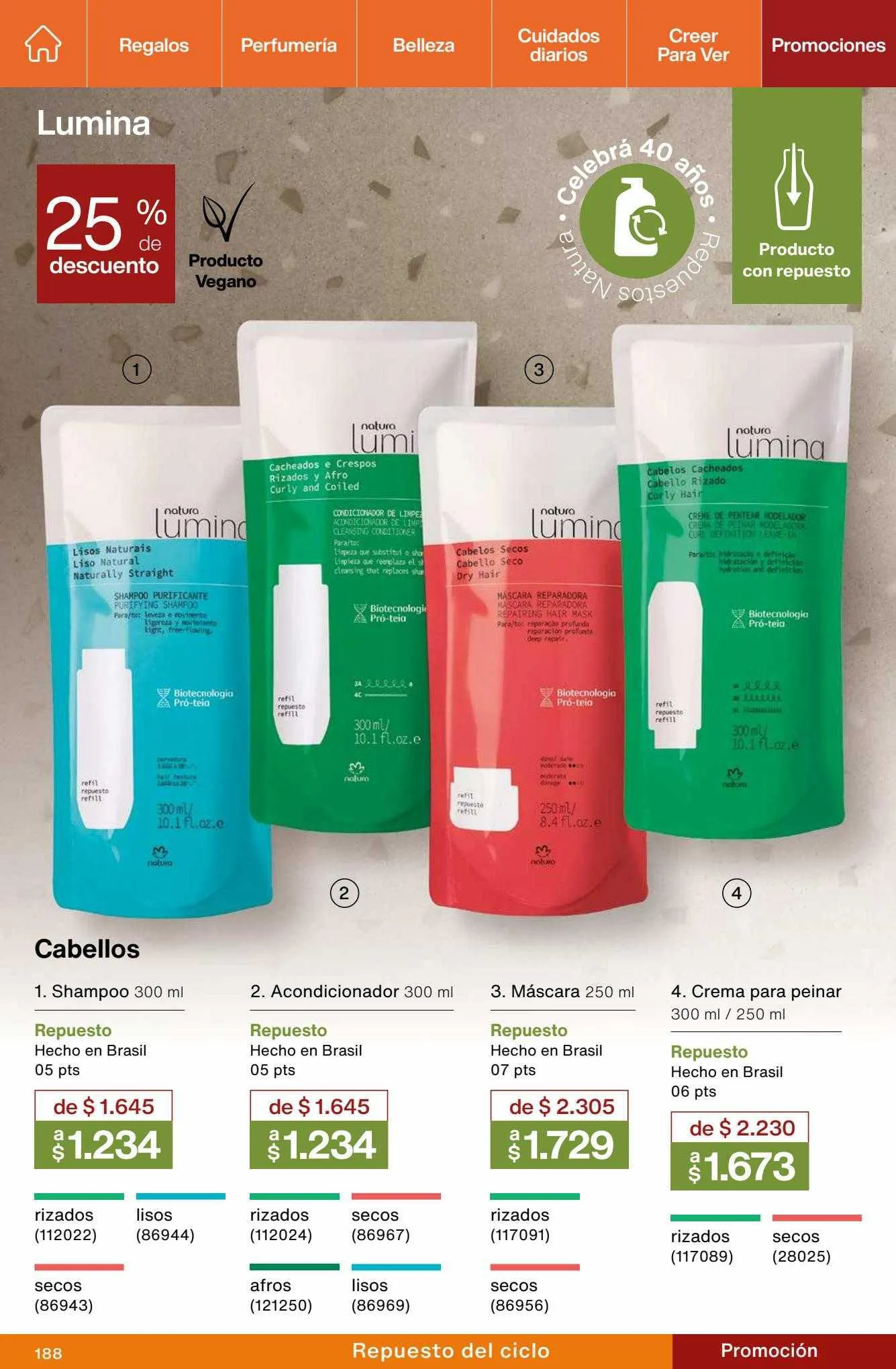 Ofertas de Catálogo Natura 7 de julio al 30 de septiembre 2023 - Página 188 del catálogo