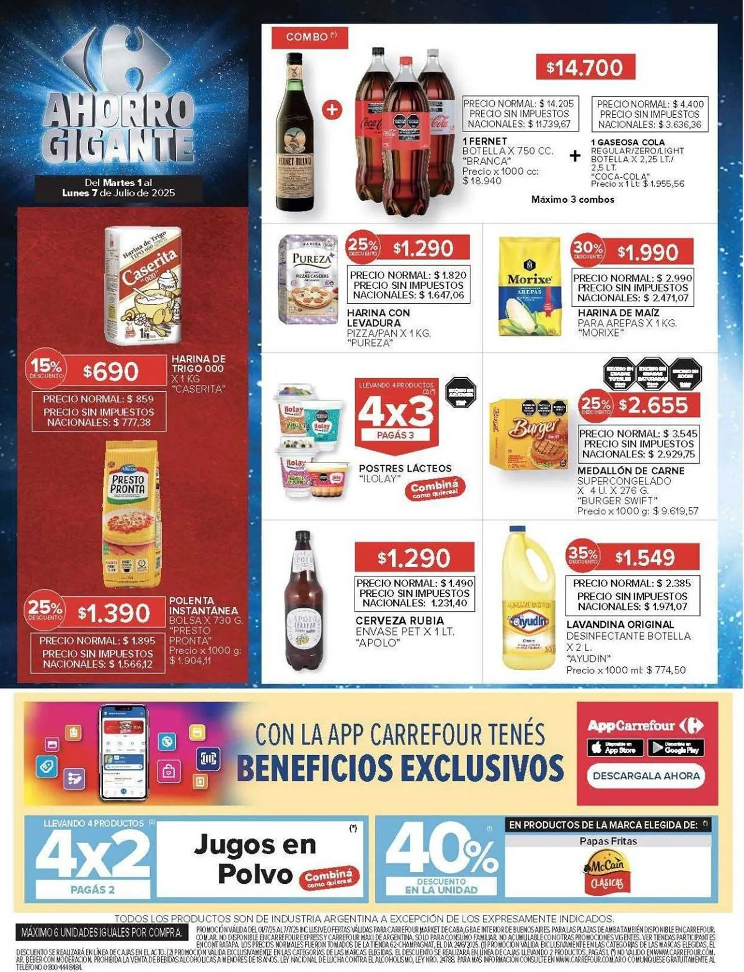 Ofertas de Catálogo Carrefour Market 1 de julio al 8 de julio 2025 - Página 12 del catálogo