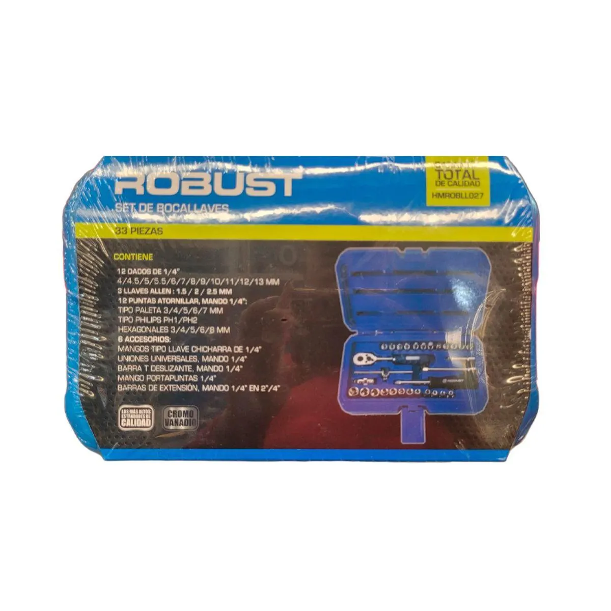 Juego de Llaves y Tubos 33 Piezas Robust