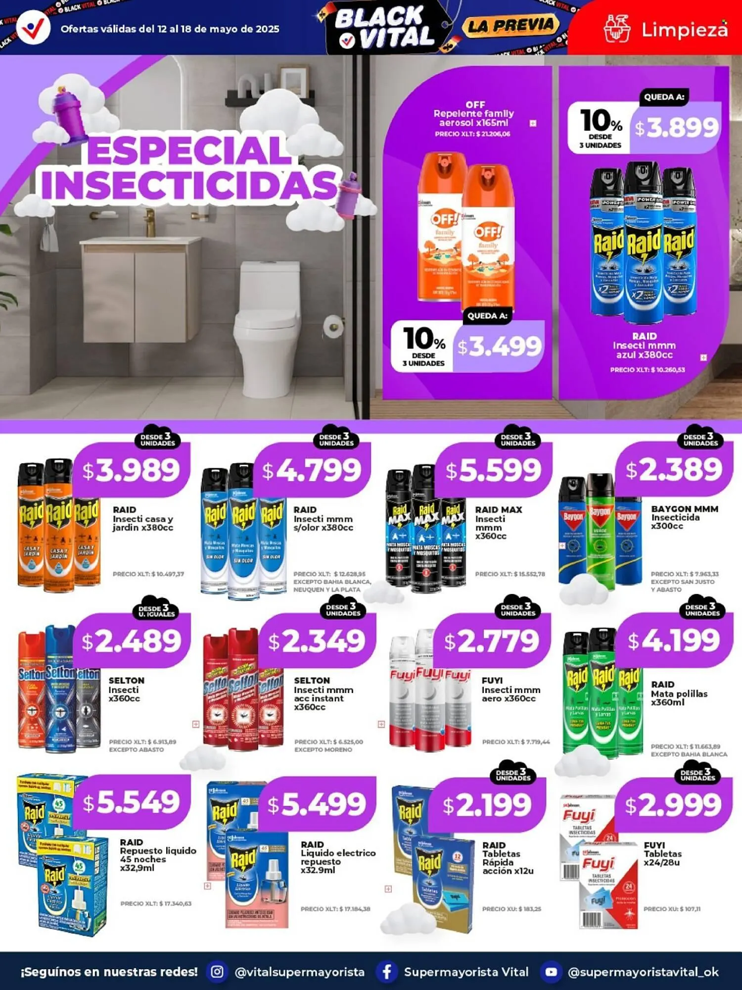 Ofertas de Catálogo Supermayorista Vital 12 de mayo al 18 de mayo 2025 - Página 10 del catálogo