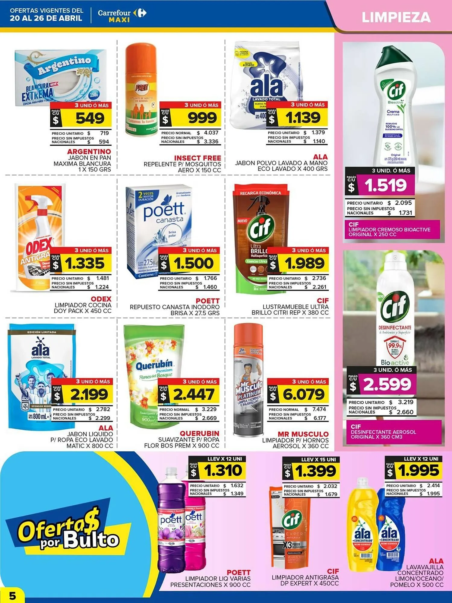 Ofertas de Folleto Carrefour Maxi 20 de abril al 27 de abril 2026 - Página 5 del catálogo