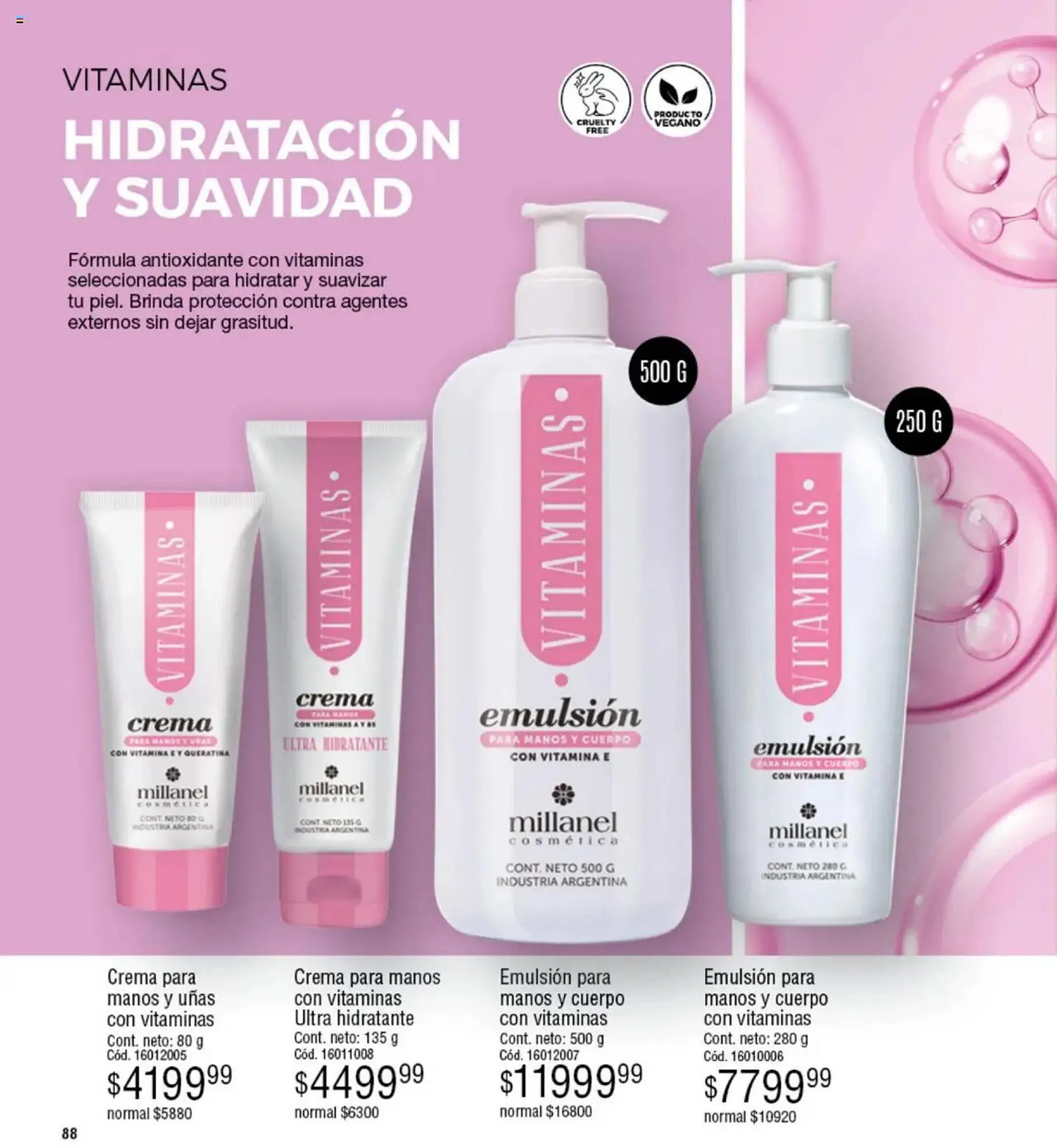 Ofertas de Catálogo Millanel Cosmética 28 de abril al 25 de mayo 2025 - Página 88 del catálogo