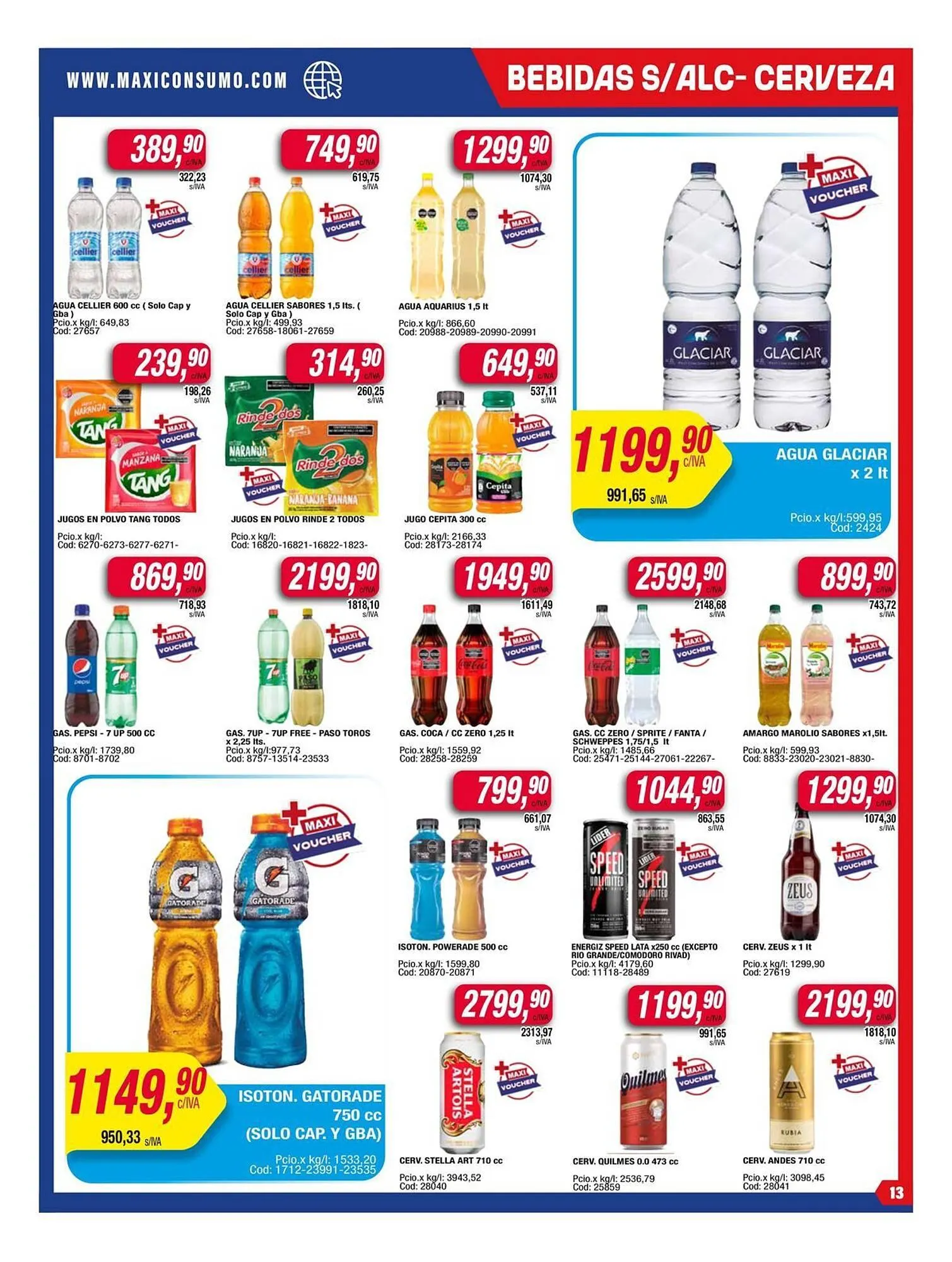 Ofertas de Catálogo Maxiconsumo 16 de junio al 23 de junio 2025 - Página 13 del catálogo