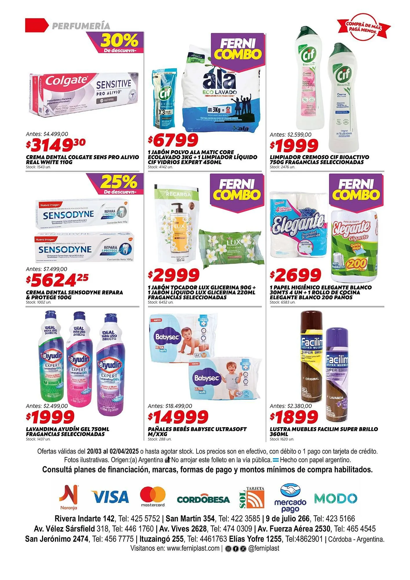 Ofertas de Catálogo Ferniplast 17 de marzo al 2 de abril 2025 - Página 8 del catálogo