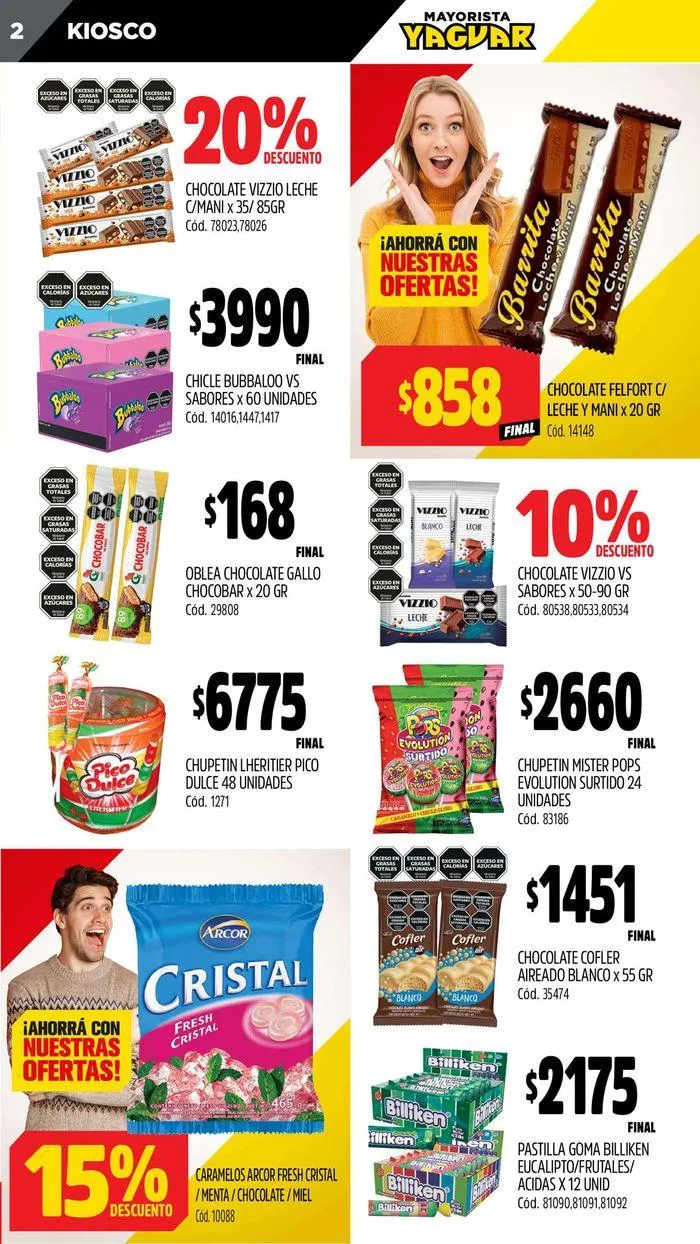 Ofertas de Catálogo Supermercados Yaguar Córdoba 22 de julio al 28 de julio 2024 - Página 2 del catálogo