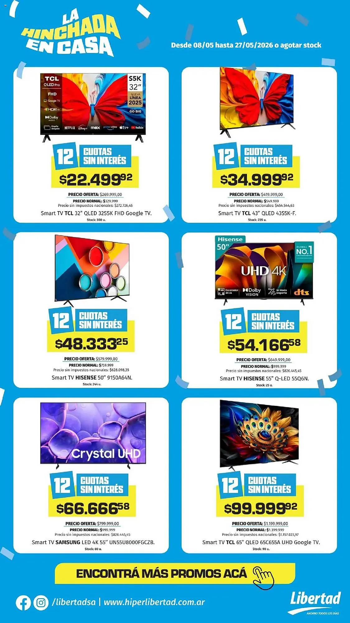 Ofertas de Catálogo Hipermercado Libertad 9 de mayo al 27 de mayo 2026 - Página 3 del catálogo