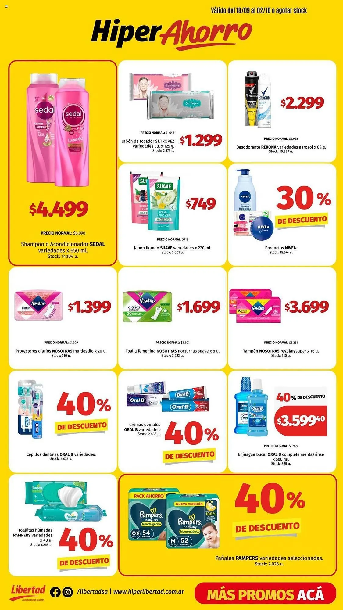 Ofertas de Catálogo Hipermercado Libertad 18 de septiembre al 2 de octubre 2024 - Página 7 del catálogo