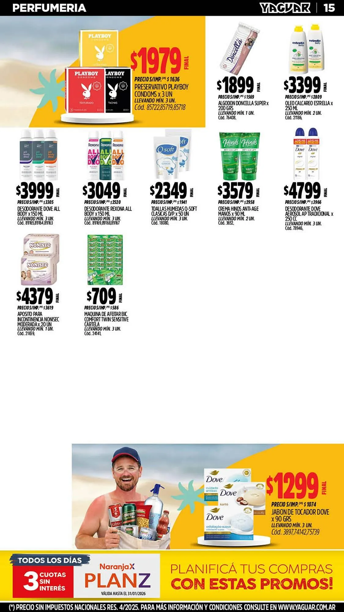 Ofertas de Catálogo Supermercados Yaguar 5 de enero al 11 de enero 2026 - Página 15 del catálogo