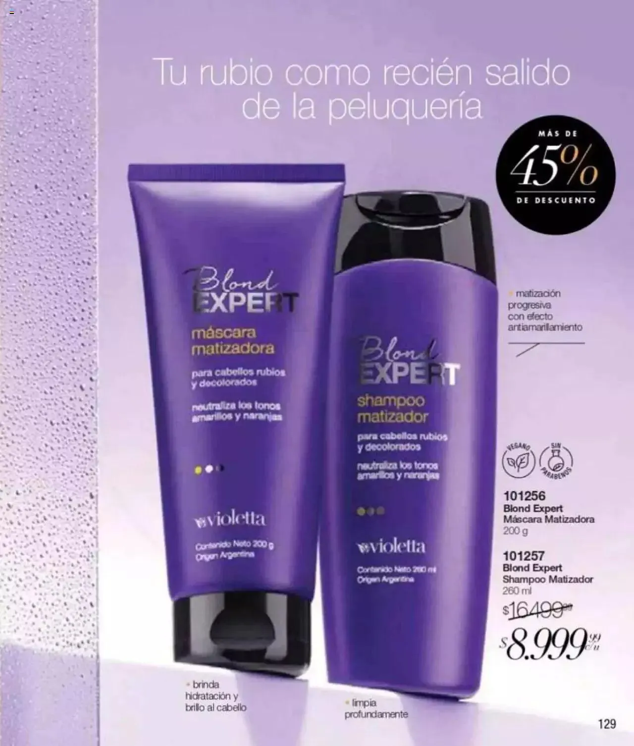 Ofertas de Violetta catálogo 4 de abril al 31 de diciembre 2024 - Página 129 del catálogo