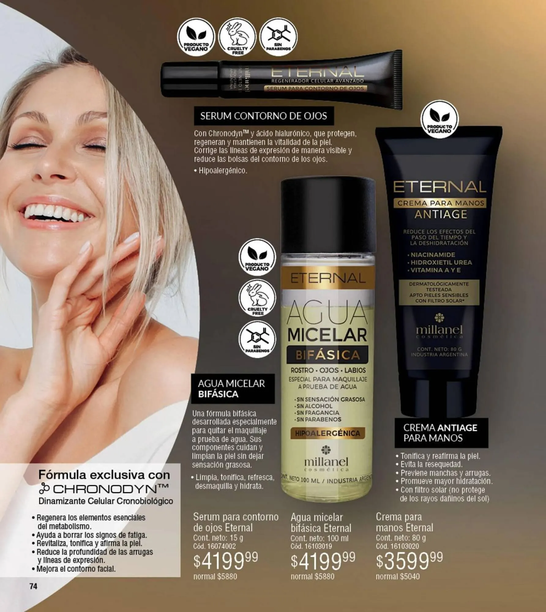 Ofertas de Catálogo Millanel Cosmética 16 de octubre al 12 de noviembre 2023 - Página 74 del catálogo