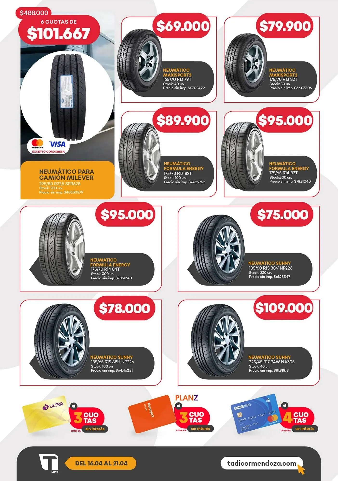 Ofertas de Catálogo Supermercados Tadicor 16 de abril al 21 de abril 2026 - Página 10 del catálogo