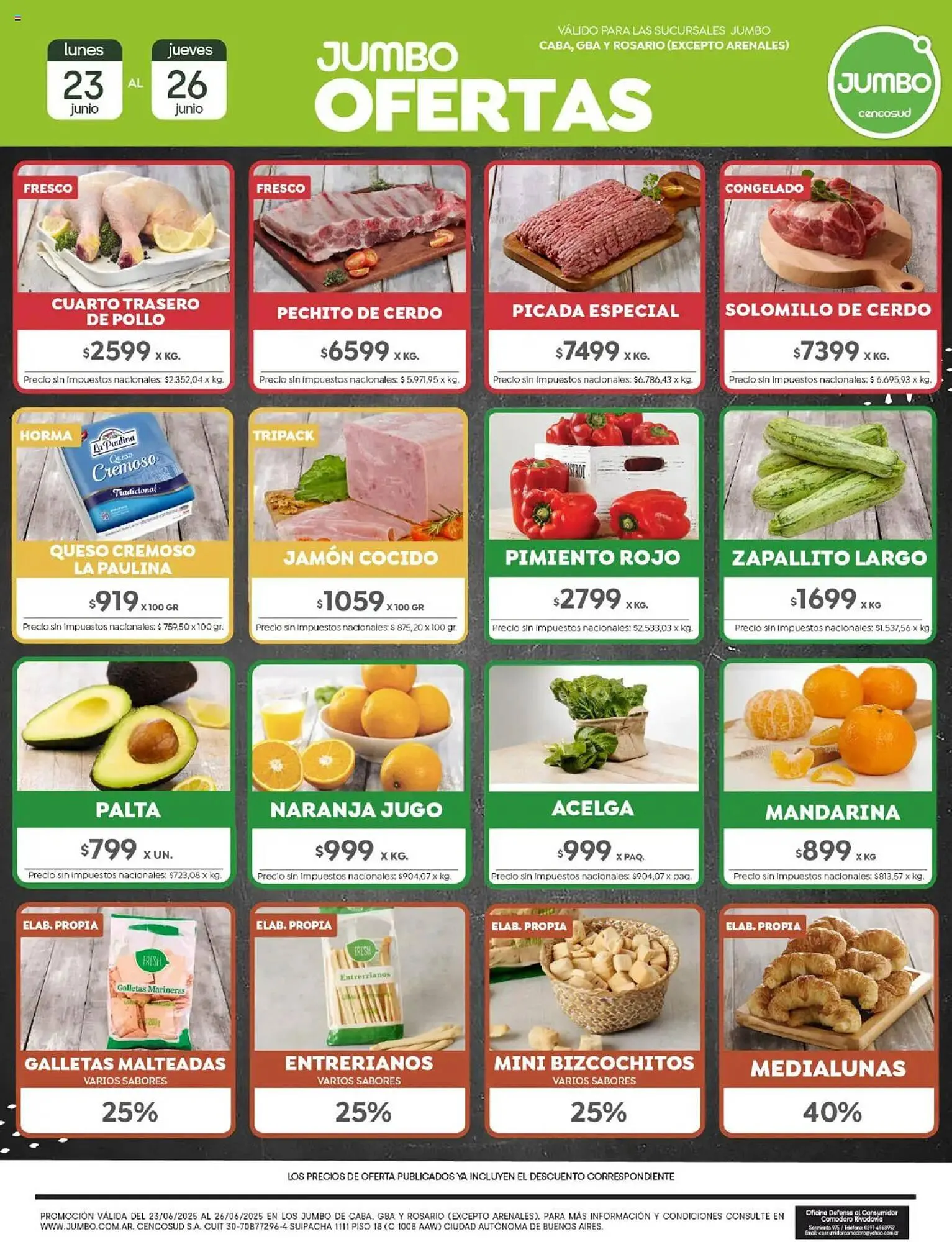 Ofertas de Catálogo Jumbo 23 de junio al 26 de junio 2025 - Página 1 del catálogo
