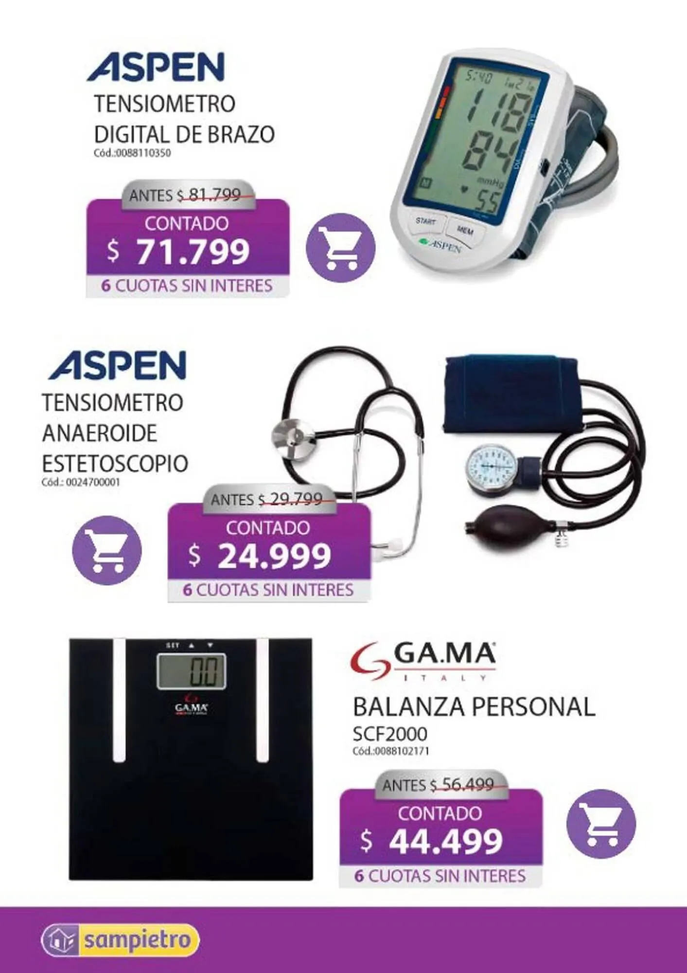 Ofertas de Catálogo Sampietro 5 de marzo al 15 de marzo 2025 - Página 22 del catálogo