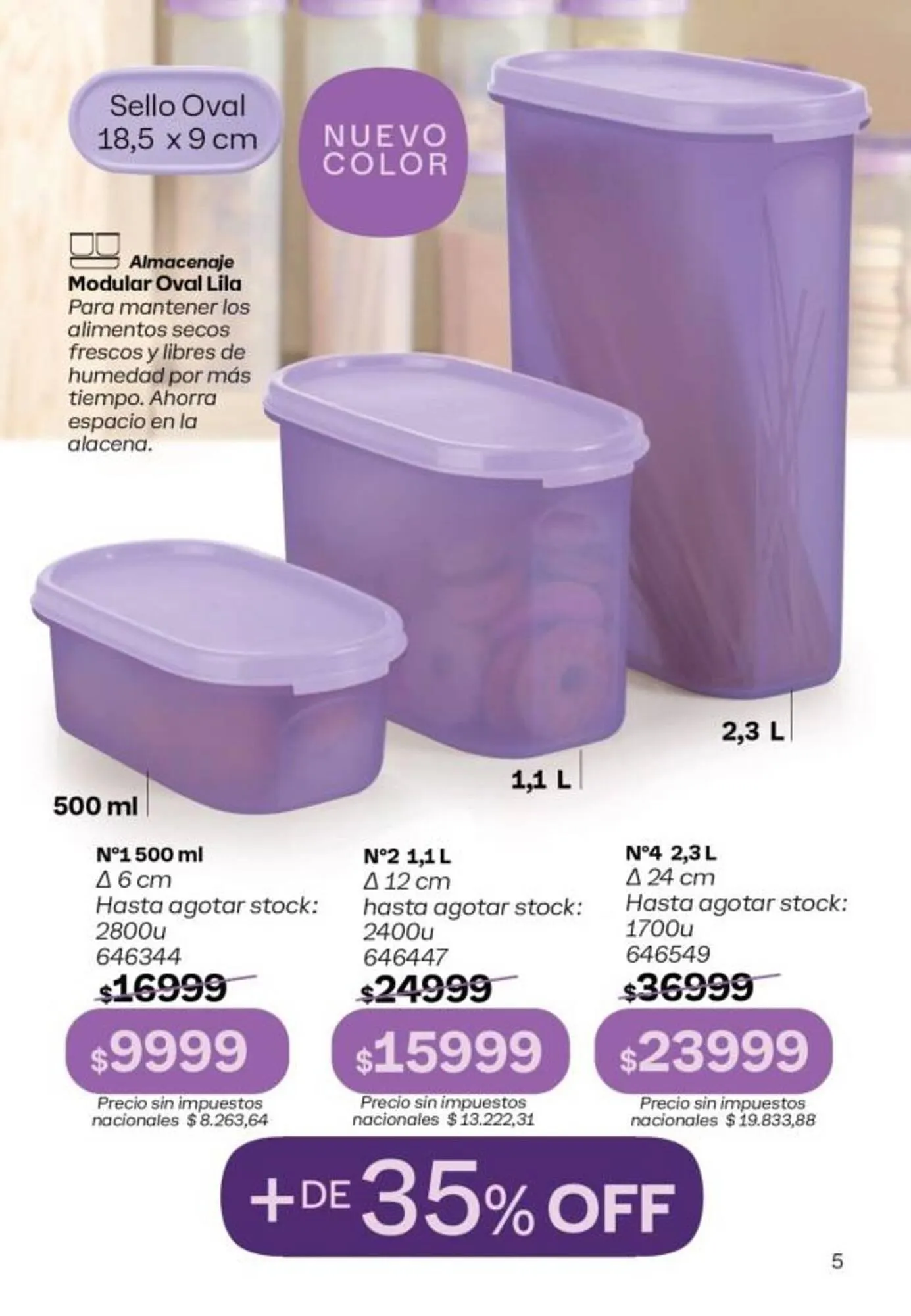 Ofertas de Catálogo Tupperware 10 de mayo al 31 de mayo 2025 - Página 6 del catálogo