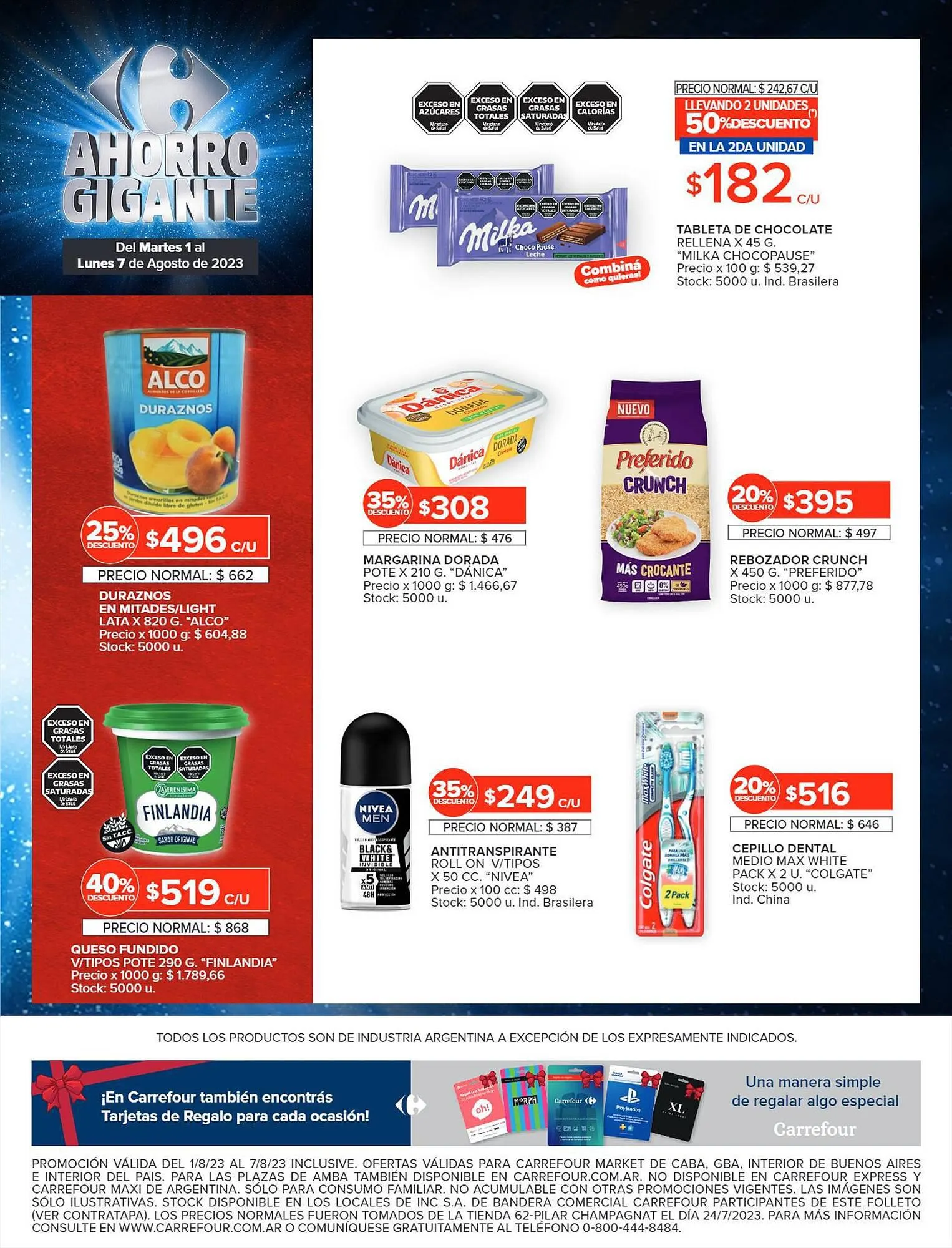 Ofertas de Catálogo Carrefour Market 1 de agosto al 7 de agosto 2023 - Página 5 del catálogo