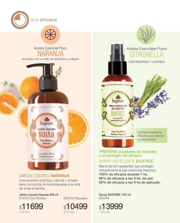 Ofertas de Catálogo Perfumes Biogreen Julio  23 de julio al 31 de julio 2024 - Página 48 del catálogo