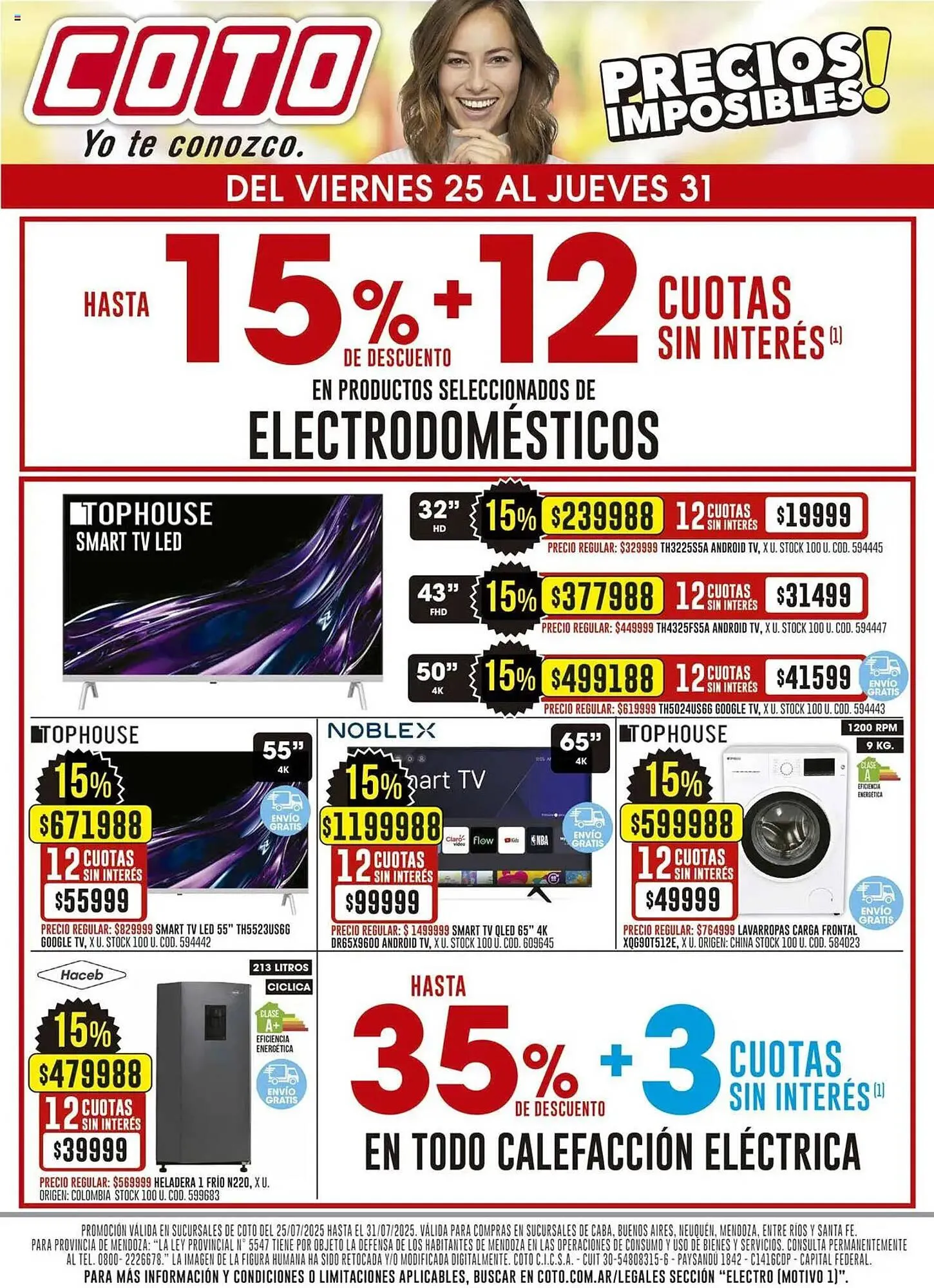 Ofertas de Catálogo Coto 25 de julio al 31 de julio 2025 - Página 1 del catálogo