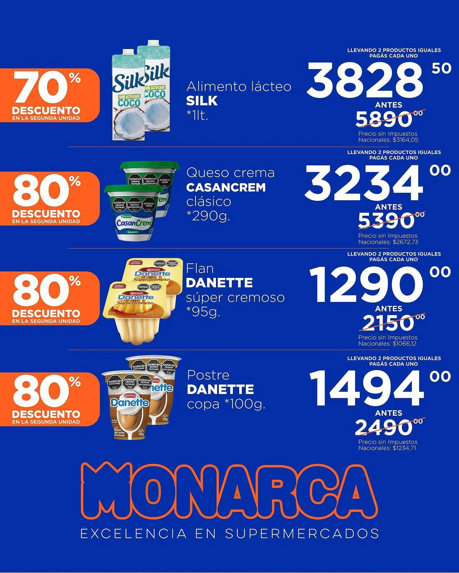 Ofertas de Catálogo Supermercados Monarca 25 de agosto al 31 de agosto 2025 - Página 4 del catálogo