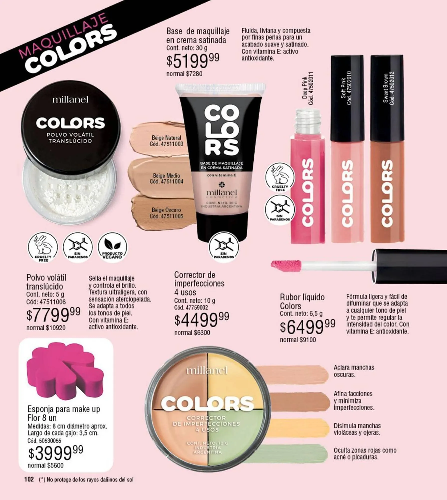 Ofertas de Catálogo Millanel Cosmética 3 de marzo al 30 de marzo 2025 - Página 102 del catálogo