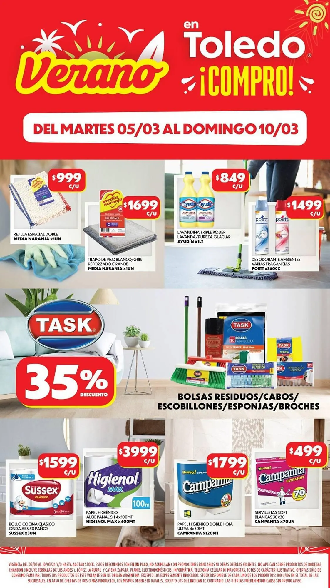 Ofertas de Catálogo Supermercados Toledo 5 de marzo al 10 de marzo 2024 - Página 7 del catálogo