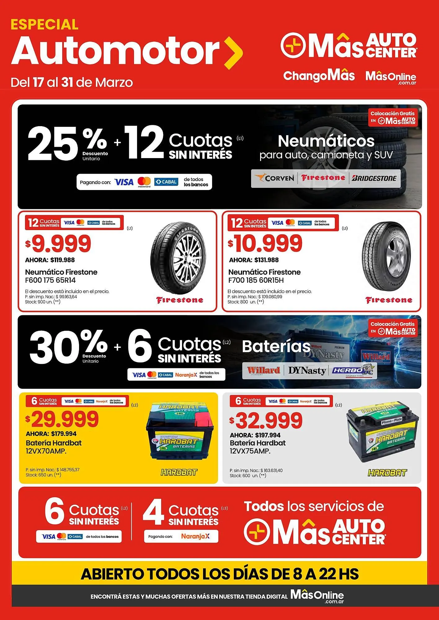 Ofertas de Catálogo Changomas 17 de marzo al 31 de marzo 2026 - Página 1 del catálogo