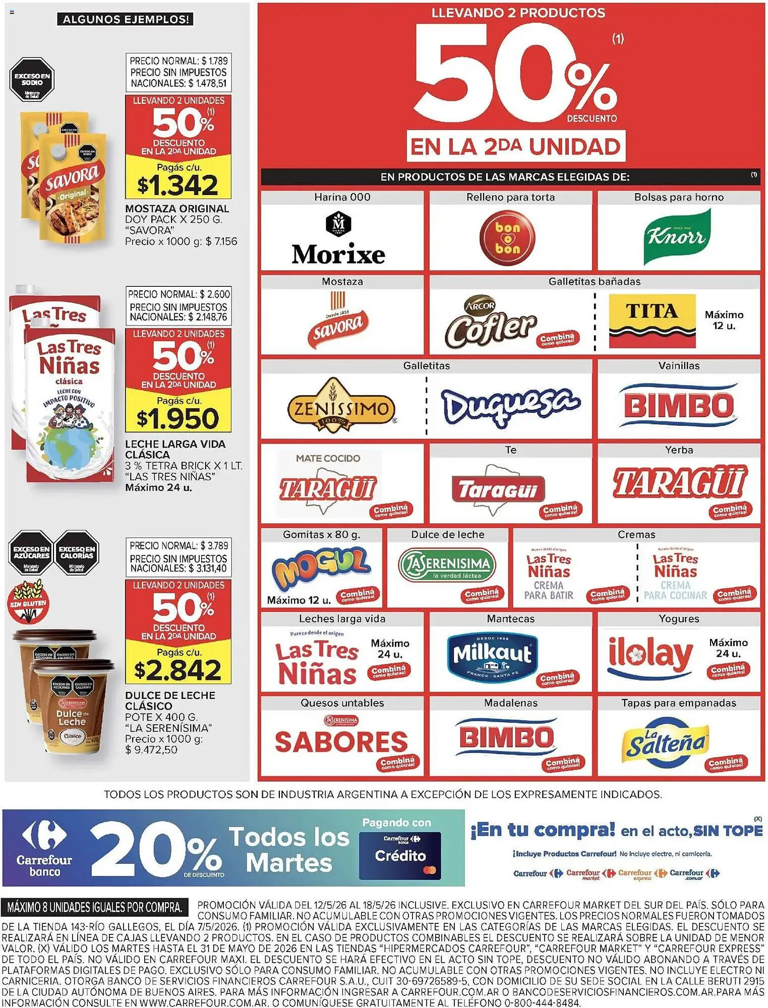 Ofertas de Catálogo Carrefour 12 de mayo al 18 de mayo 2026 - Página 26 del catálogo