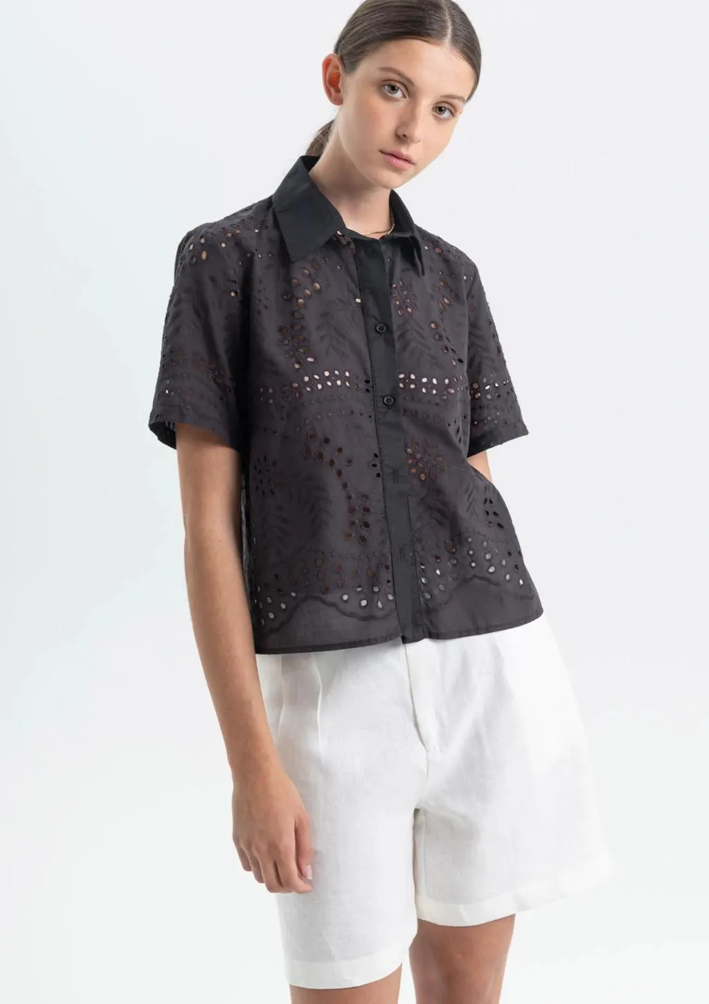 CAMISA TIGRADO (NEGRO)