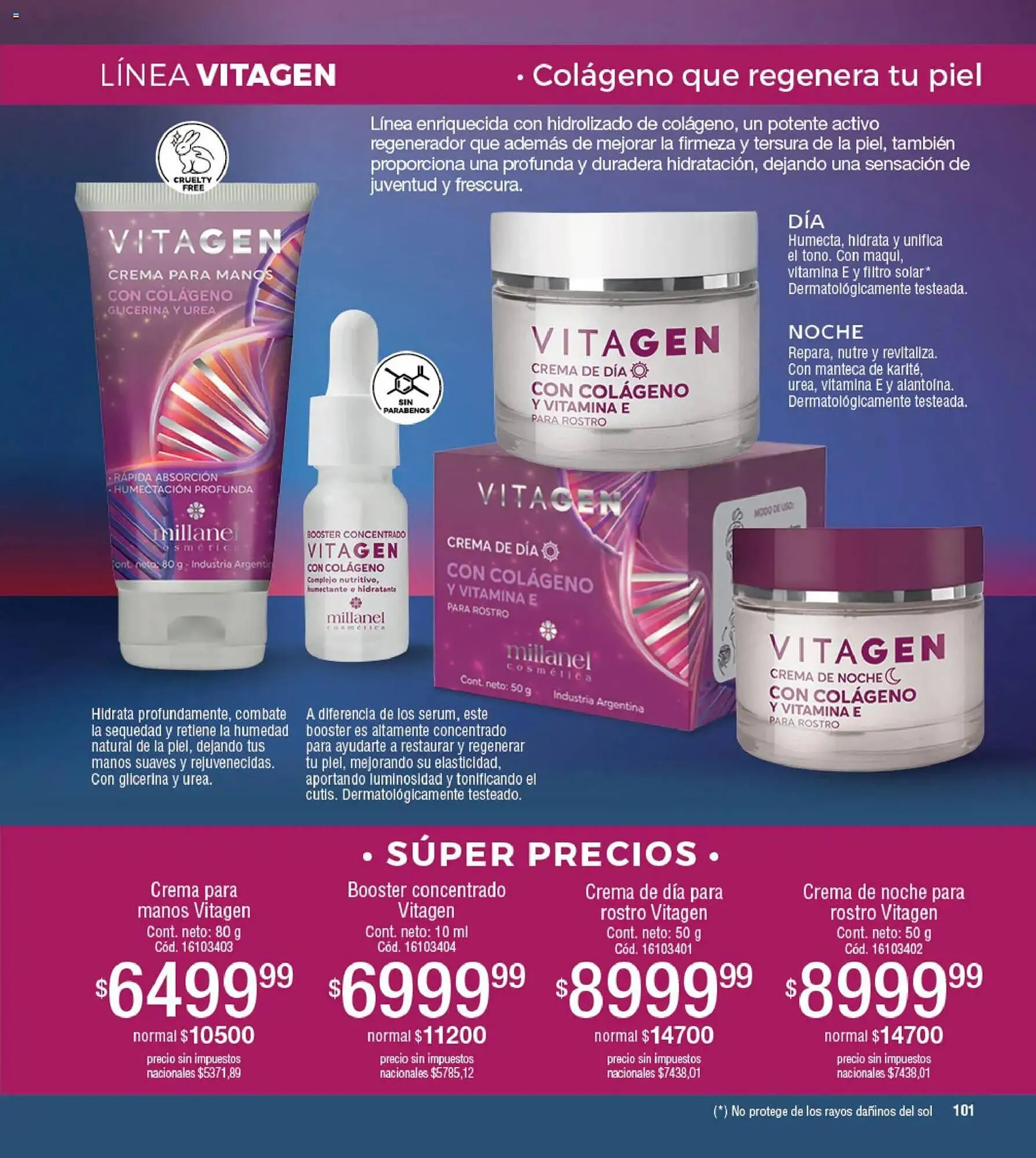 Ofertas de Catálogo Millanel Cosmética 2 de marzo al 29 de marzo 2026 - Página 101 del catálogo
