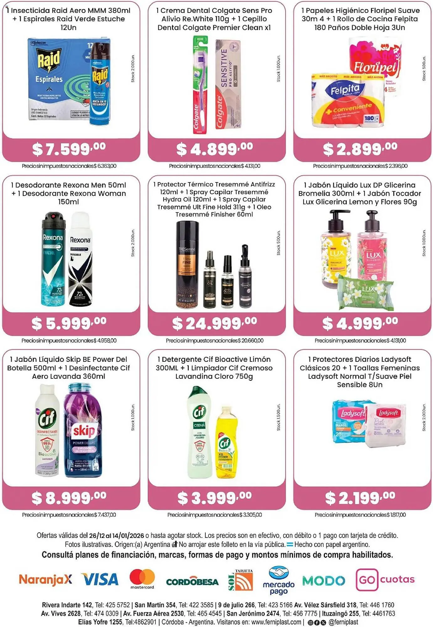 Ofertas de Catálogo Ferniplast 26 de diciembre al 15 de enero 2026 - Página 8 del catálogo