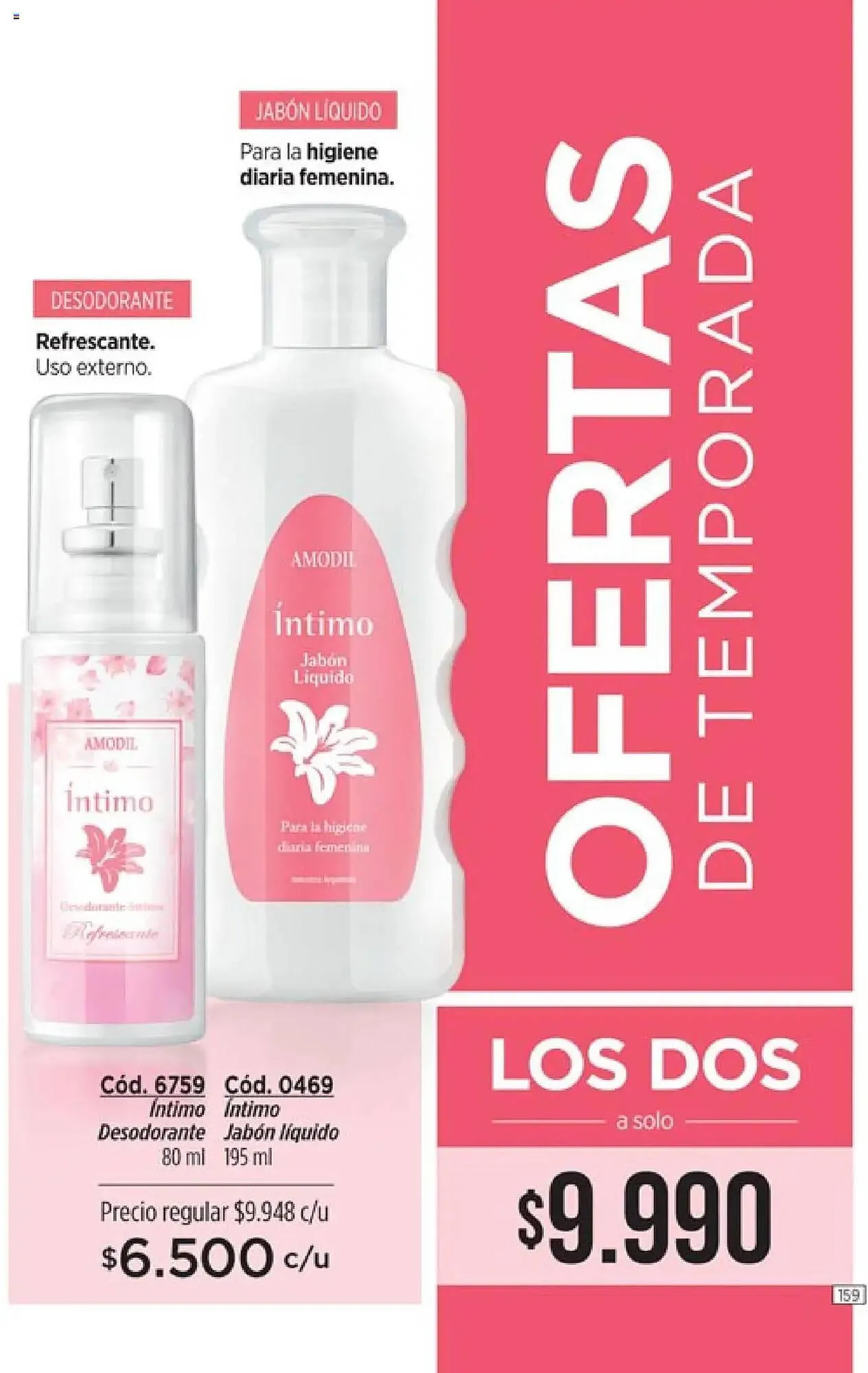 Ofertas de Catálogo Amodil 26 de junio al 21 de julio 2025 - Página 159 del catálogo