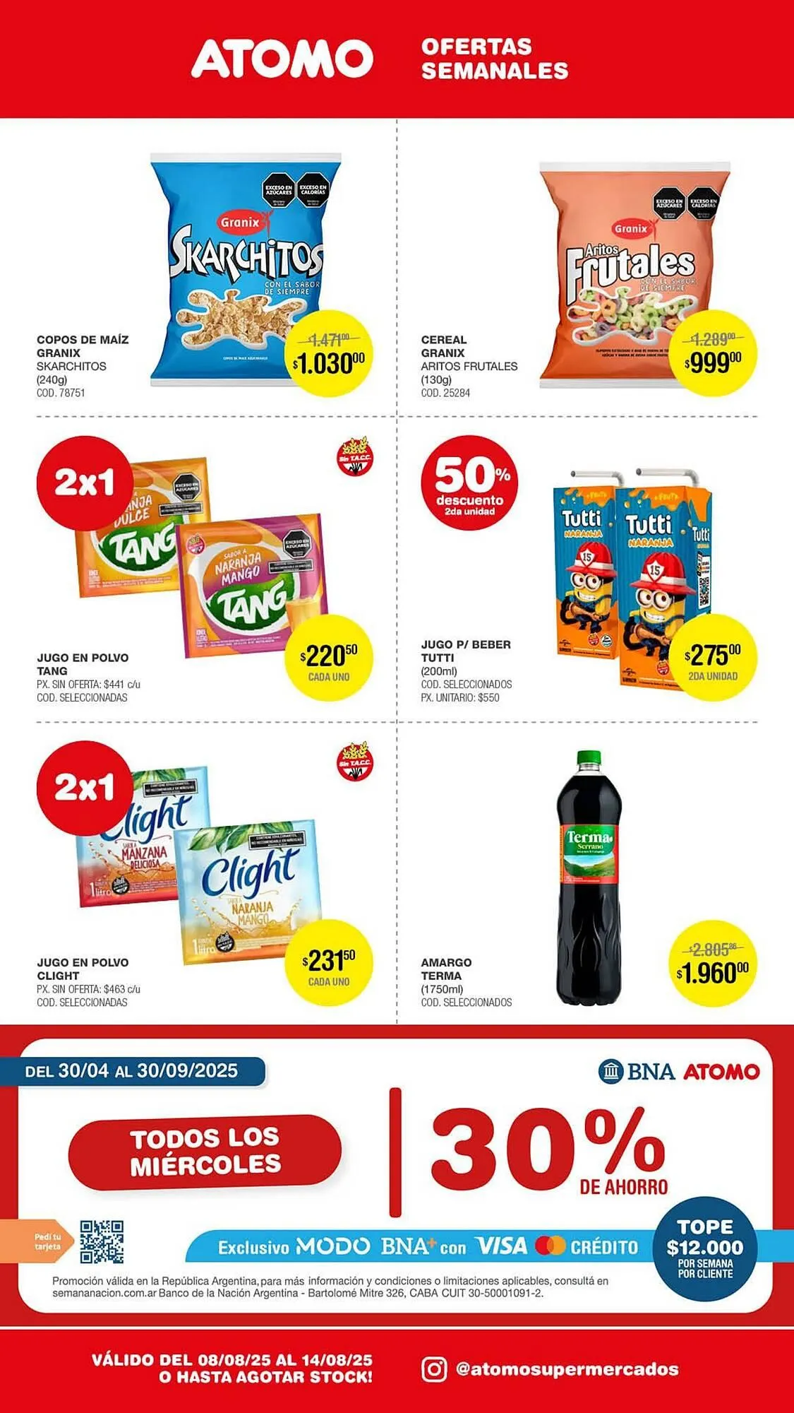 Ofertas de Catálogo Atomo Conviene 8 de agosto al 14 de agosto 2025 - Página 2 del catálogo