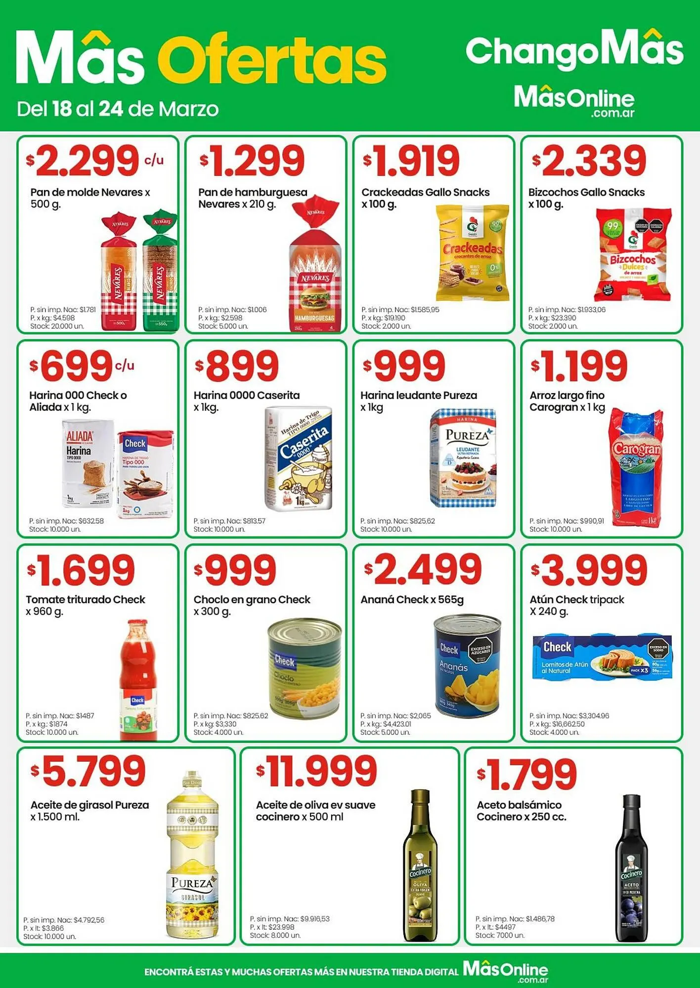 Ofertas de Catálogo Changomas 18 de marzo al 24 de marzo 2026 - Página 5 del catálogo
