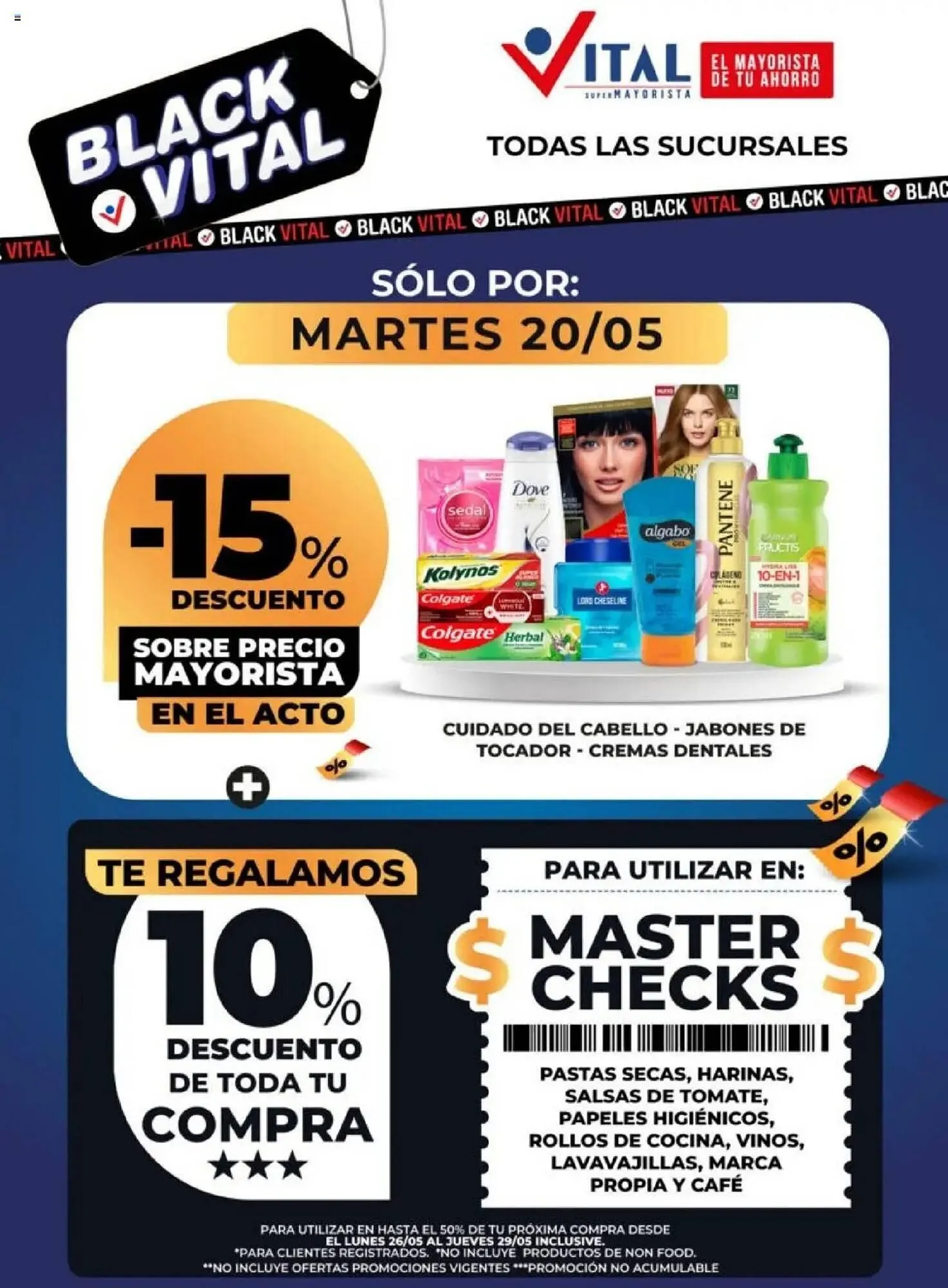 Ofertas de Catálogo Supermayorista Vital 20 de mayo al 20 de mayo 2025 - Página 1 del catálogo